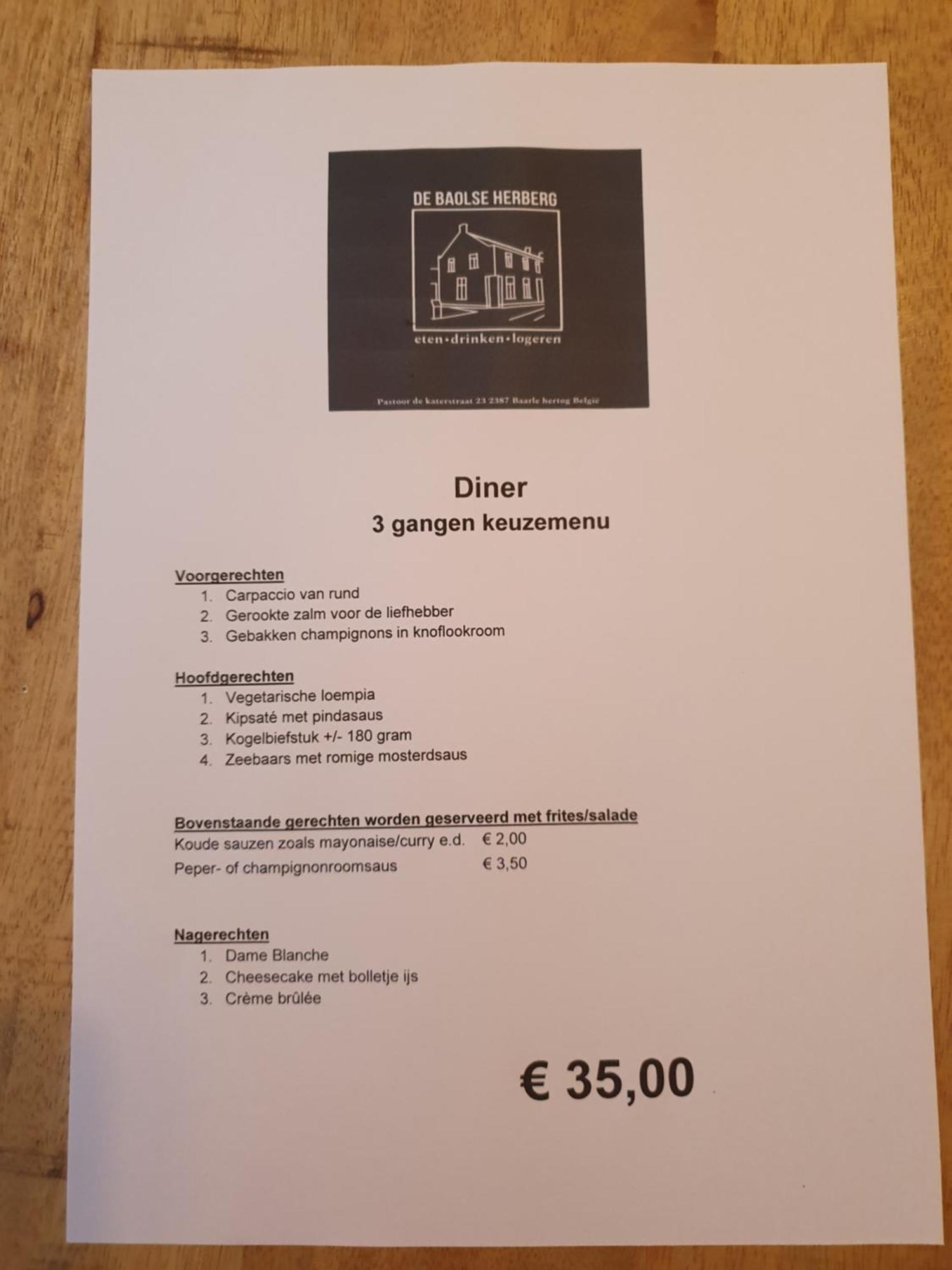 De Baolse Herberg Baarle-Hertog Exteriér fotografie